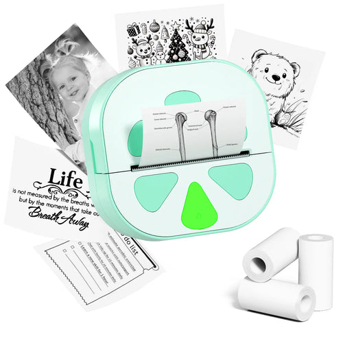 NDYIN D20 Inkless Mini Portable Thermal Printer