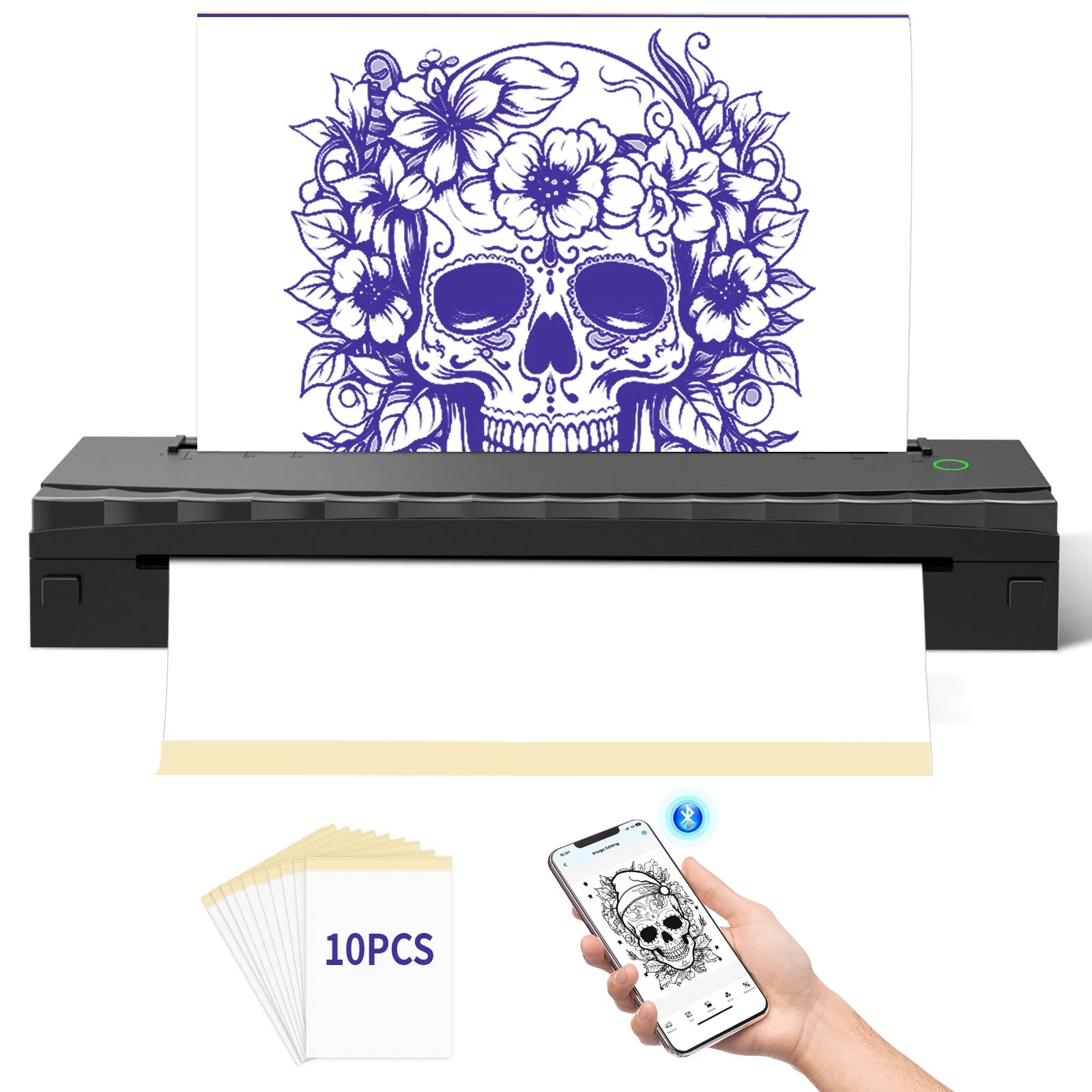 NDYIN D80 Wireless Tattoo Stencil Printer