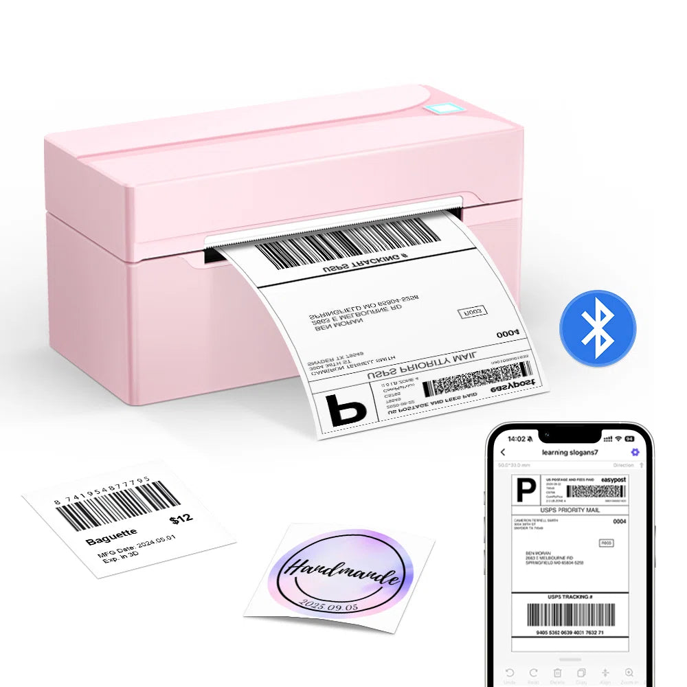 NDYIN N40 Bluetooth Thermal Shipping Label Printer
